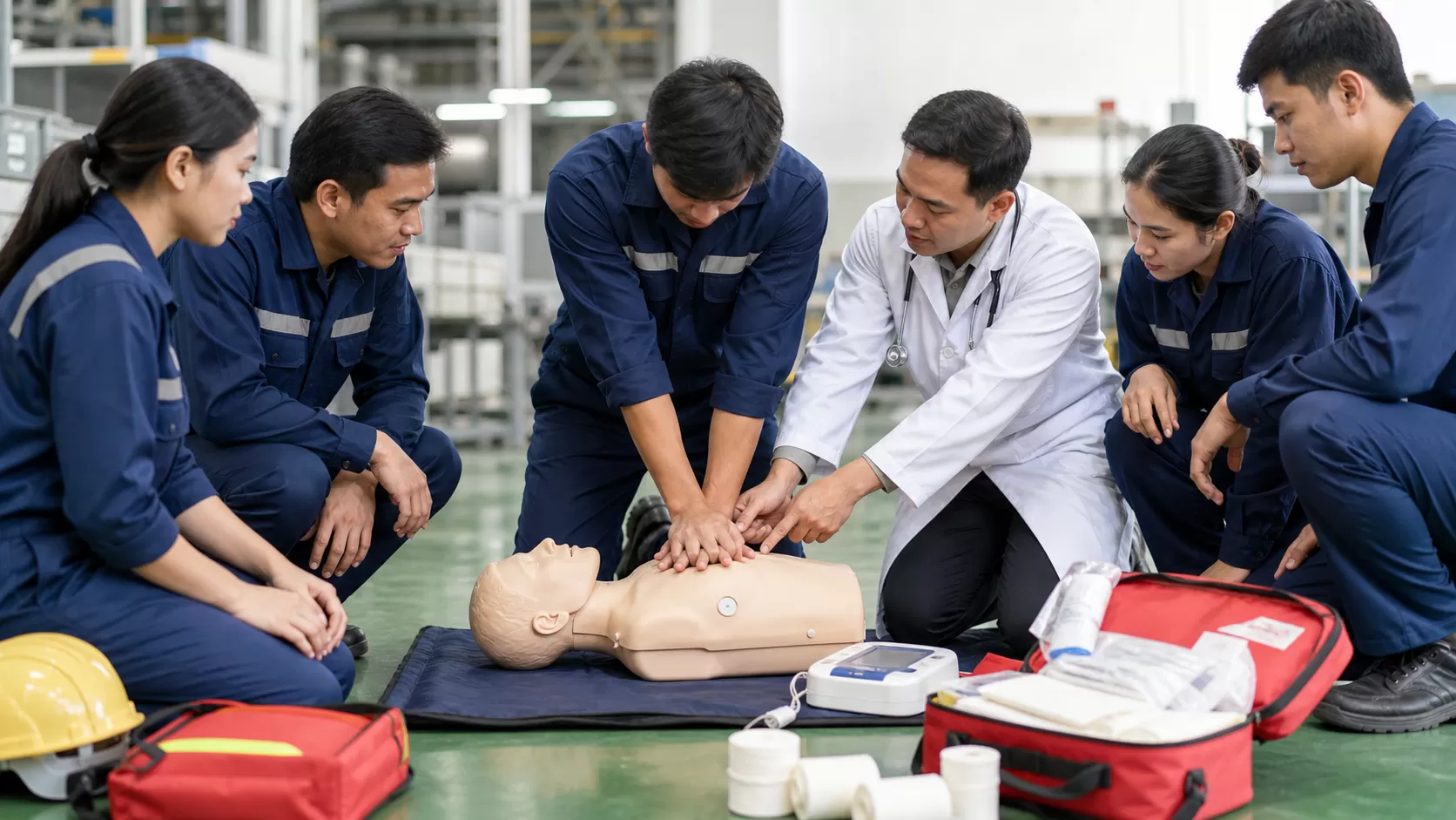 Tập huấn sơ cấp cứu nơi làm việc: Tận dụng thời gian vàng để bảo vệ người lao động