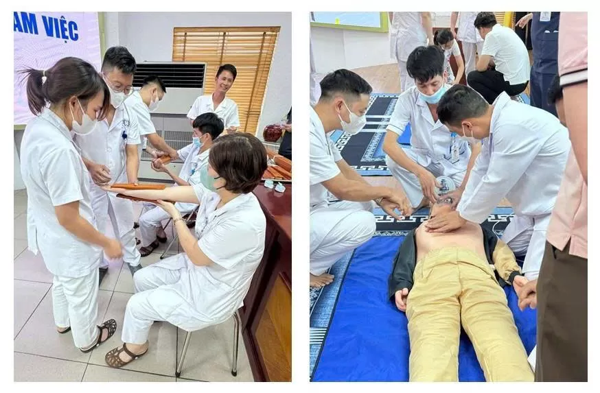 THÔNG BÁO CHIÊU SINH LỚP TẬP HUẤN SƠ CẤP CỨU TẠI NƠI LÀM VIỆC