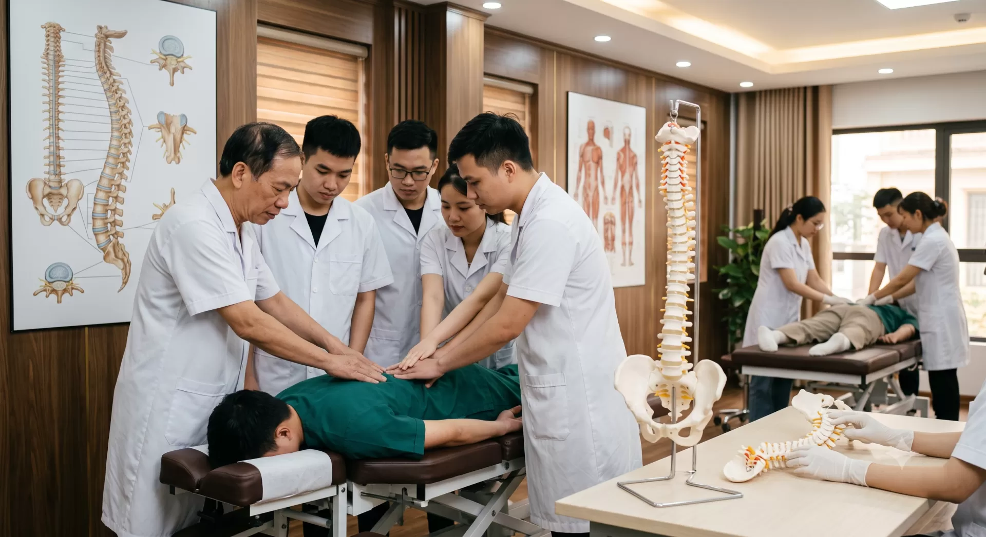 THÔNG BÁO CHIÊU SINH KHÓA ĐÀO TẠO LIÊN TỤC: TÁC ĐỘNG CỘT SỐNG THEO PHƯƠNG PHÁP LƯƠNG Y NGUYỄN THAM TÁN